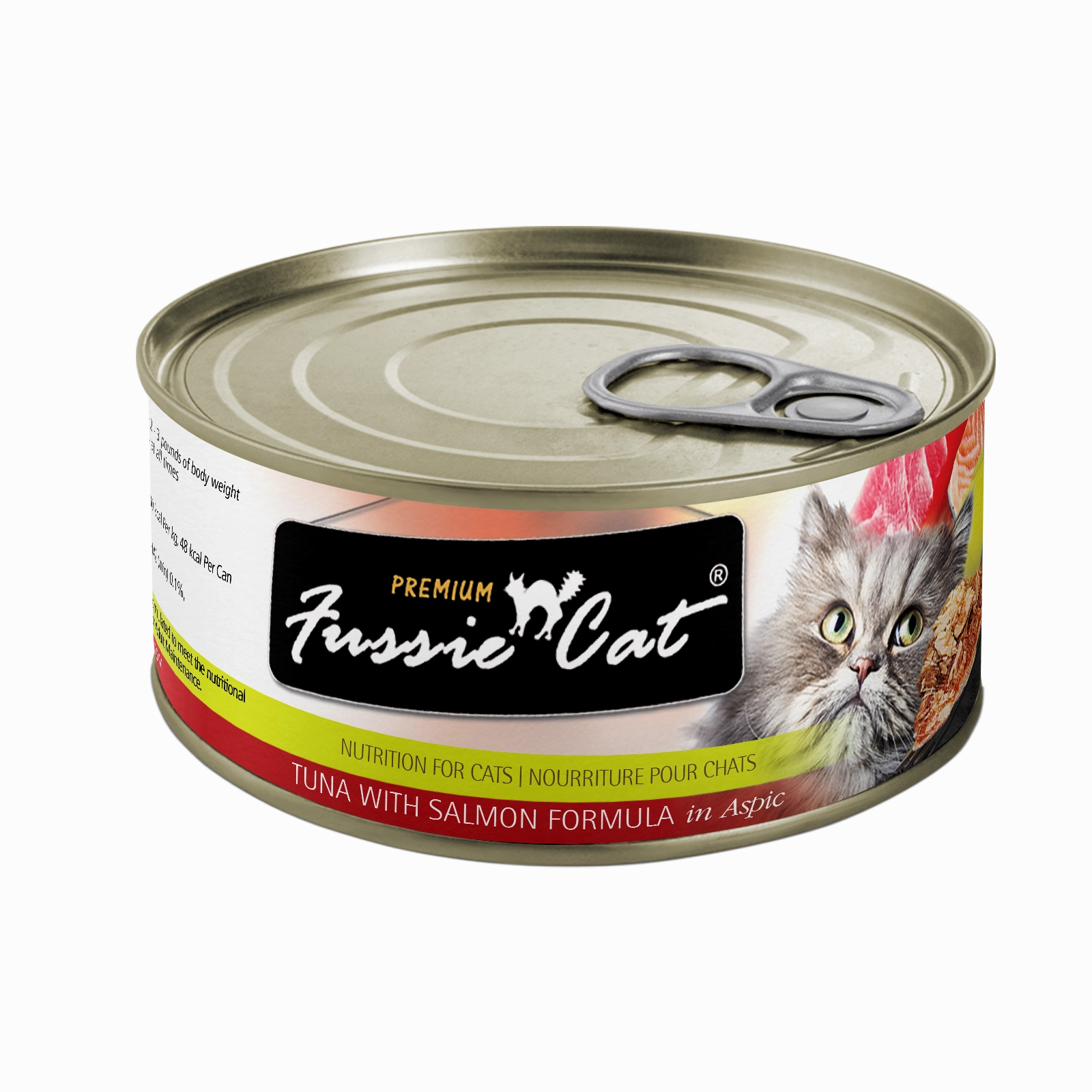 Fussie Cat Tuna with Salmon in Aspic Wet Cat Food