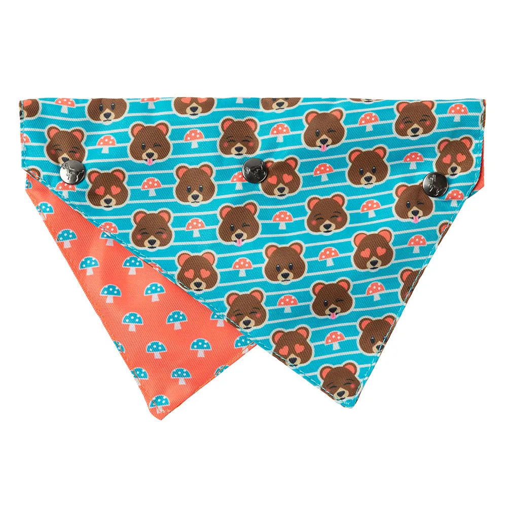 Fuzzyard Dog Bandana Fuzz Bear M/L