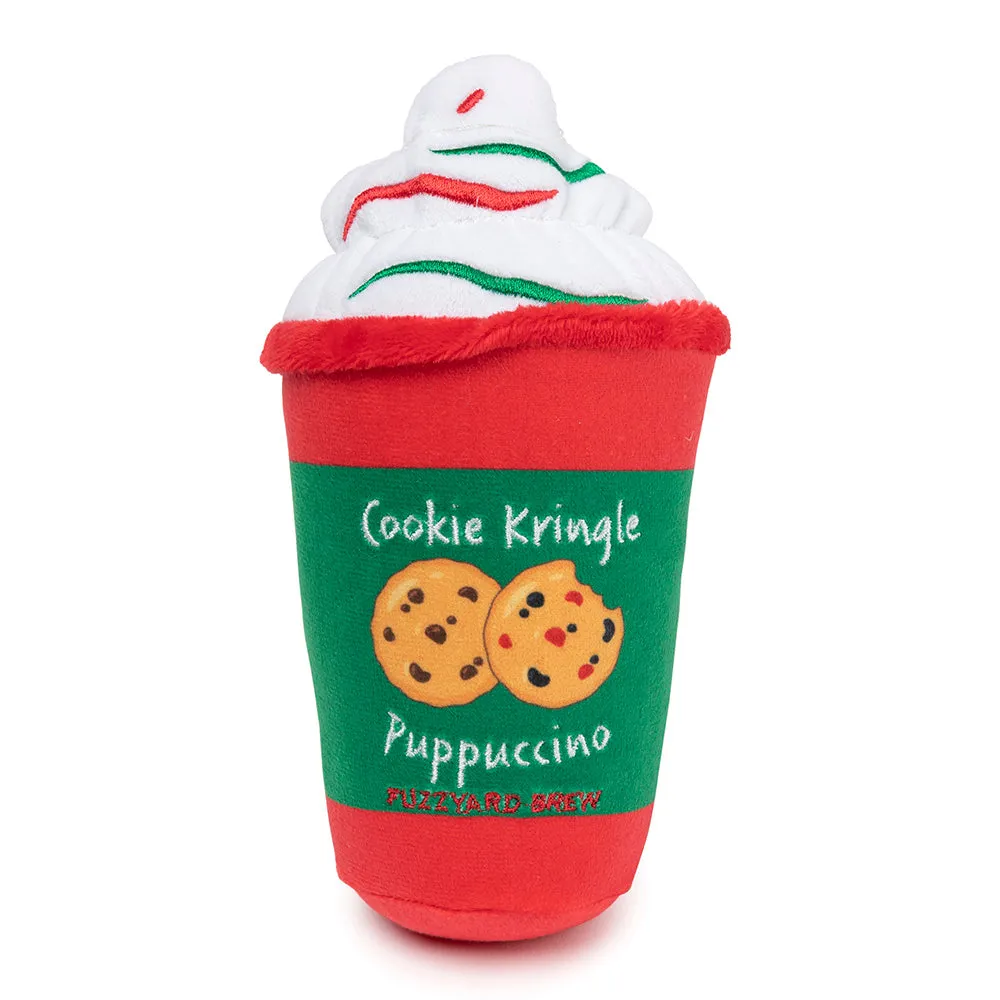 Fuzzyard Happy Howlidays Plush Dog Toy - Puppuccino & Cookies