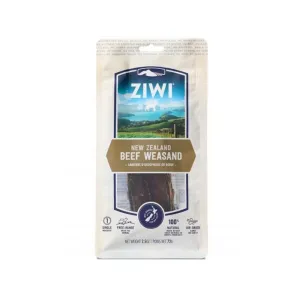 Gently Air Dried Beef Weasand Dog Treats