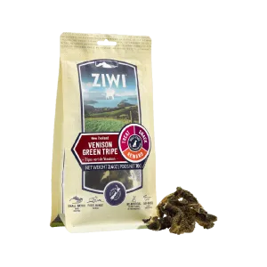 Gently Air Dried Venison Green Tripe Dog Treats