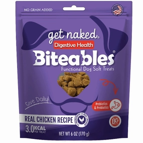 Get Naked Biteables Digestive Health Soft Dog Treats
