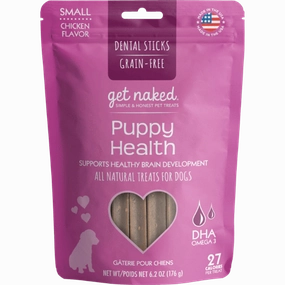 Get Naked Puppy Health Small Dental Chew Sticks