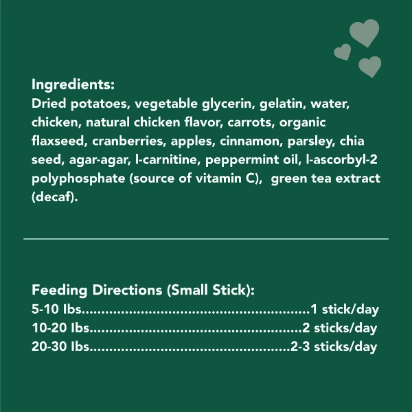 Get Naked Weight Management Small Dental Chew Sticks