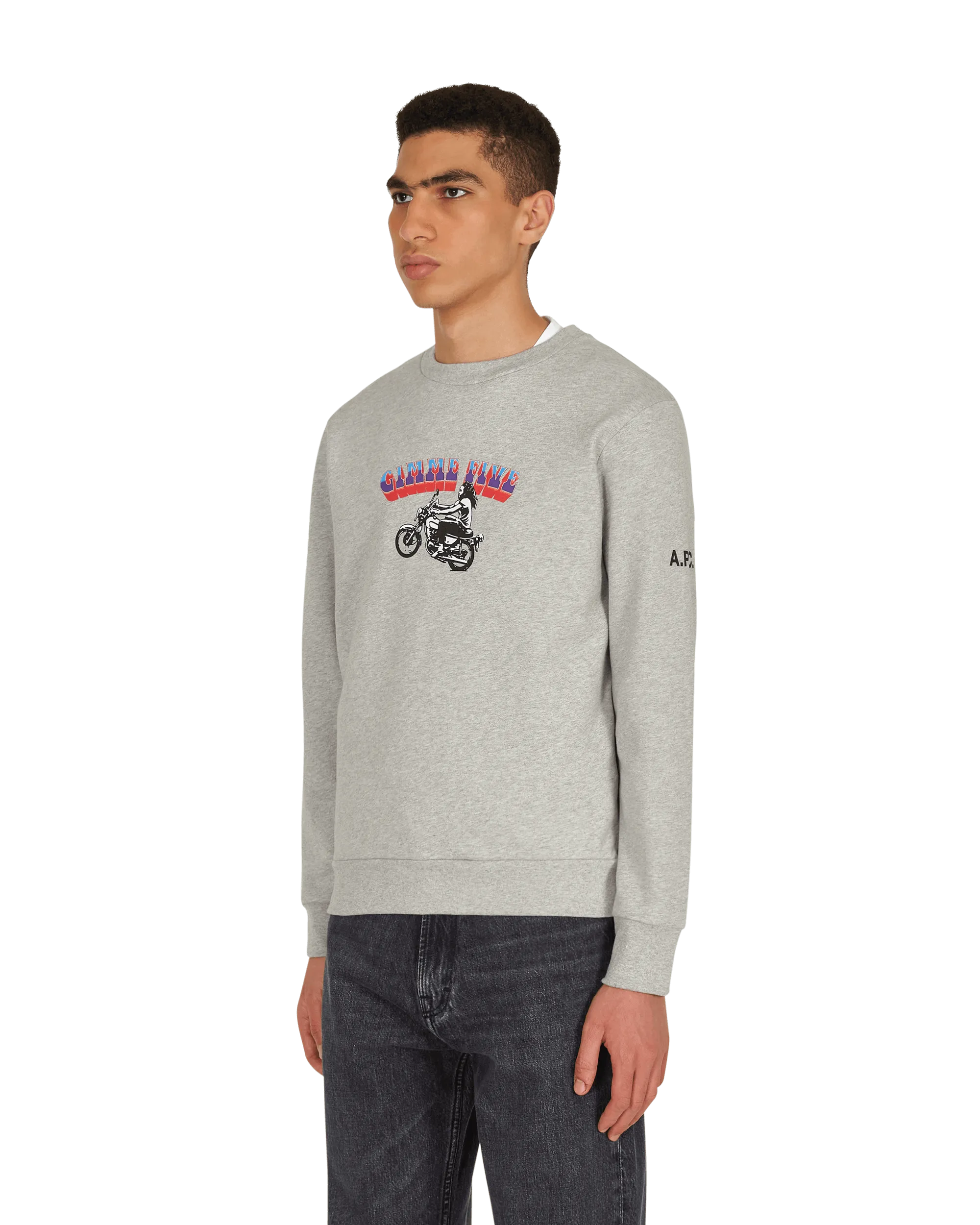 Gimme 5 Mika Crewneck Sweatshirt Grey