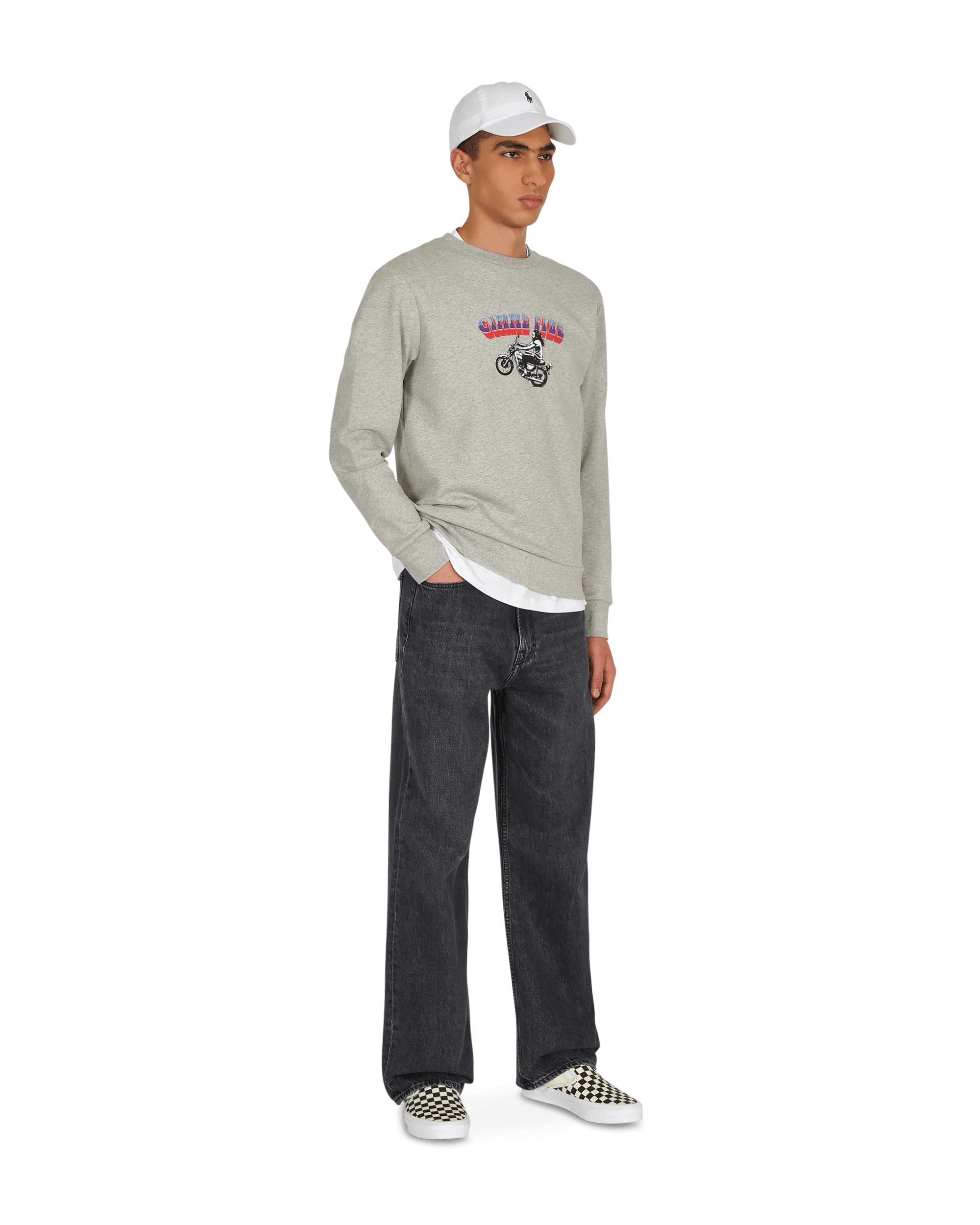 Gimme 5 Mika Crewneck Sweatshirt Grey