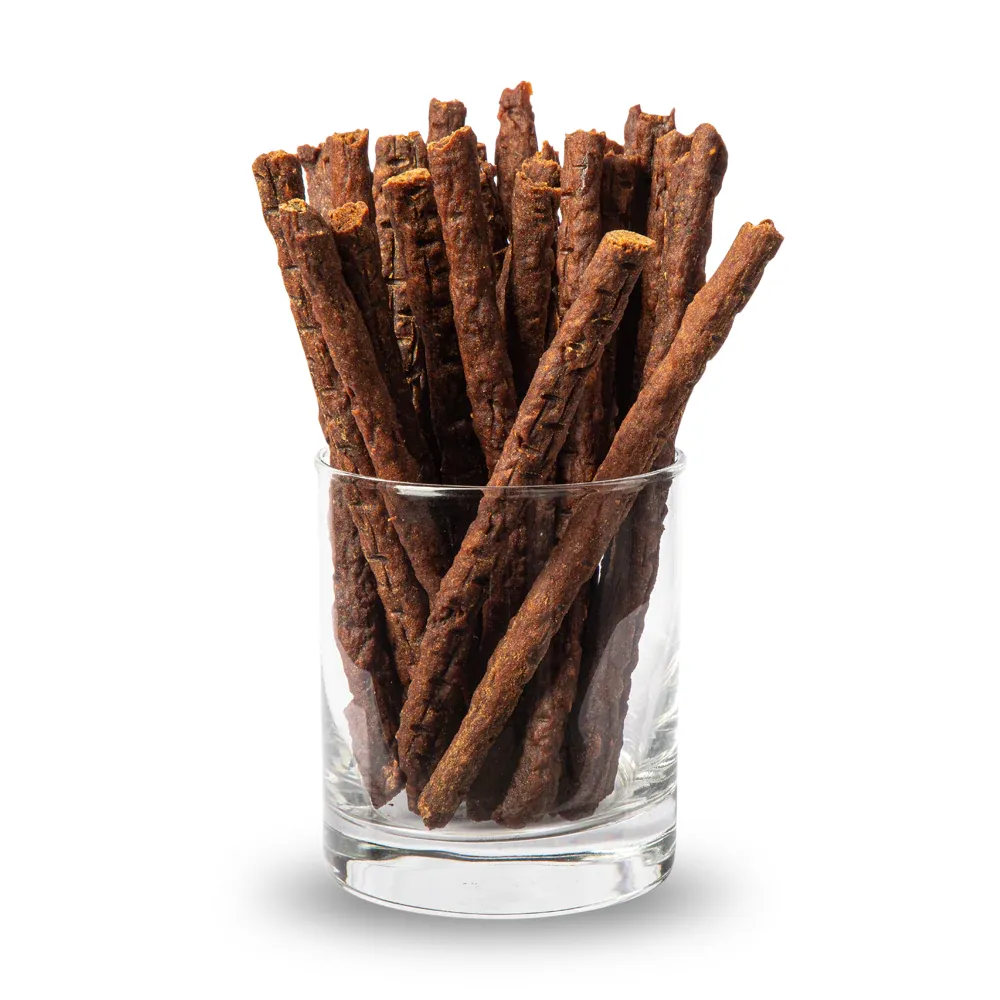 Gnawlers Puppy Snack Lamb Twist Stick, Kennel Kitchen Chicken Flaxseed Stick Dog Treats Combo