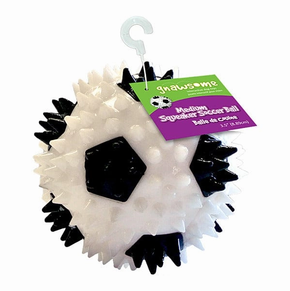 Gnawsome Squeaker Soccer Ball