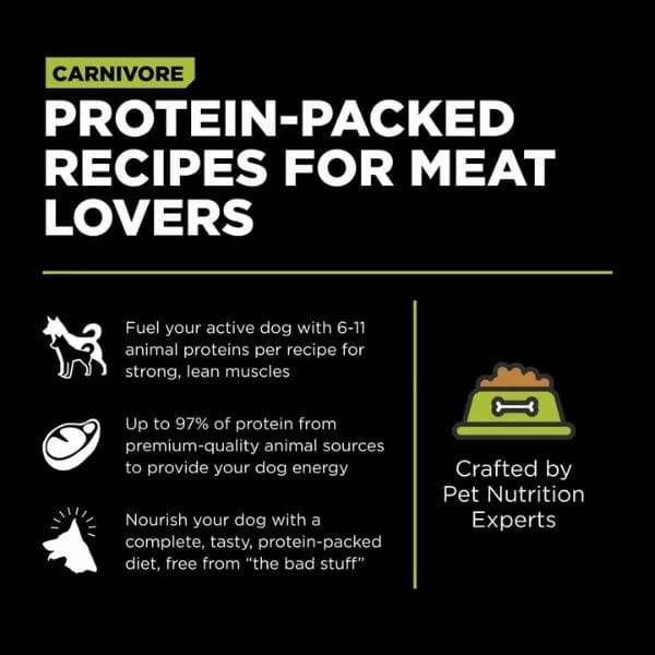 Go! Solutions Carnivore Grain-Free Chicken, Turkey & Duck Recipe Dry Puppy Food