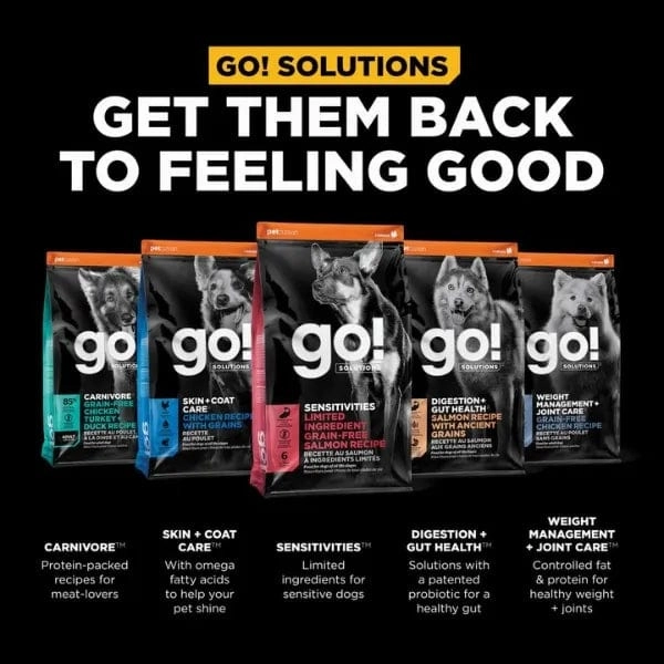 Go! Solutions Sensitivities Limited Ingredient Grain Free Salmon Recipe Dry Dog Food