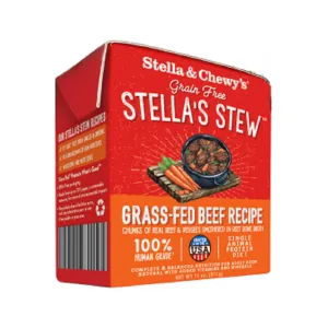 Grain Free Grass Fed Beef Stew Dog Food