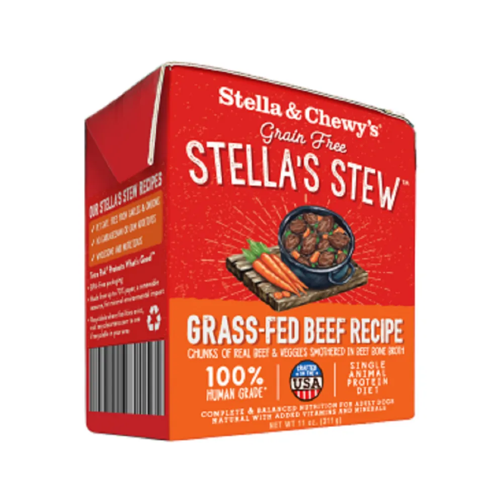 Grain Free Grass Fed Beef Stew Dog Food