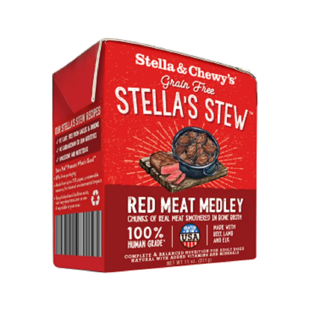 Grain Free Red Meat Medley Stew Dog Food