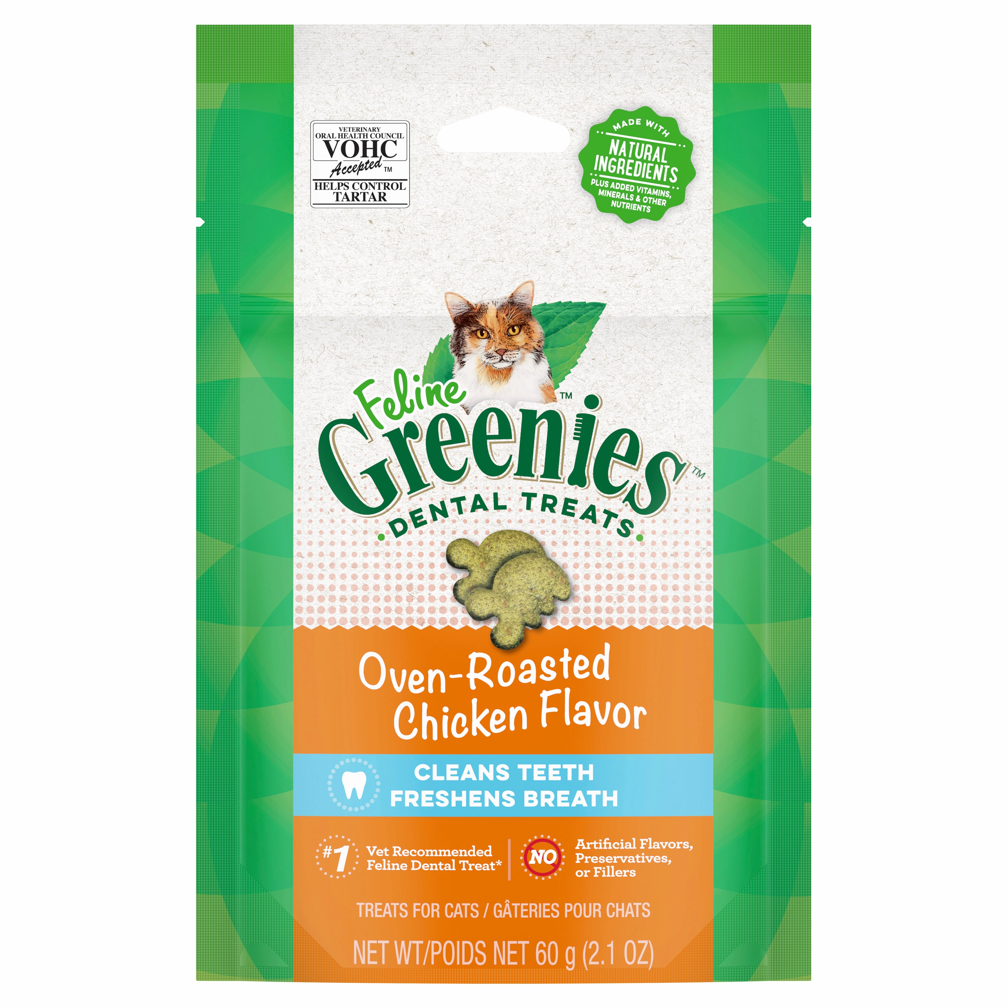 GREENIES - Feline Chicken Treat (60g)
