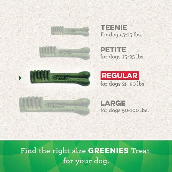 Greenies Original Regular Dog Dental Treats