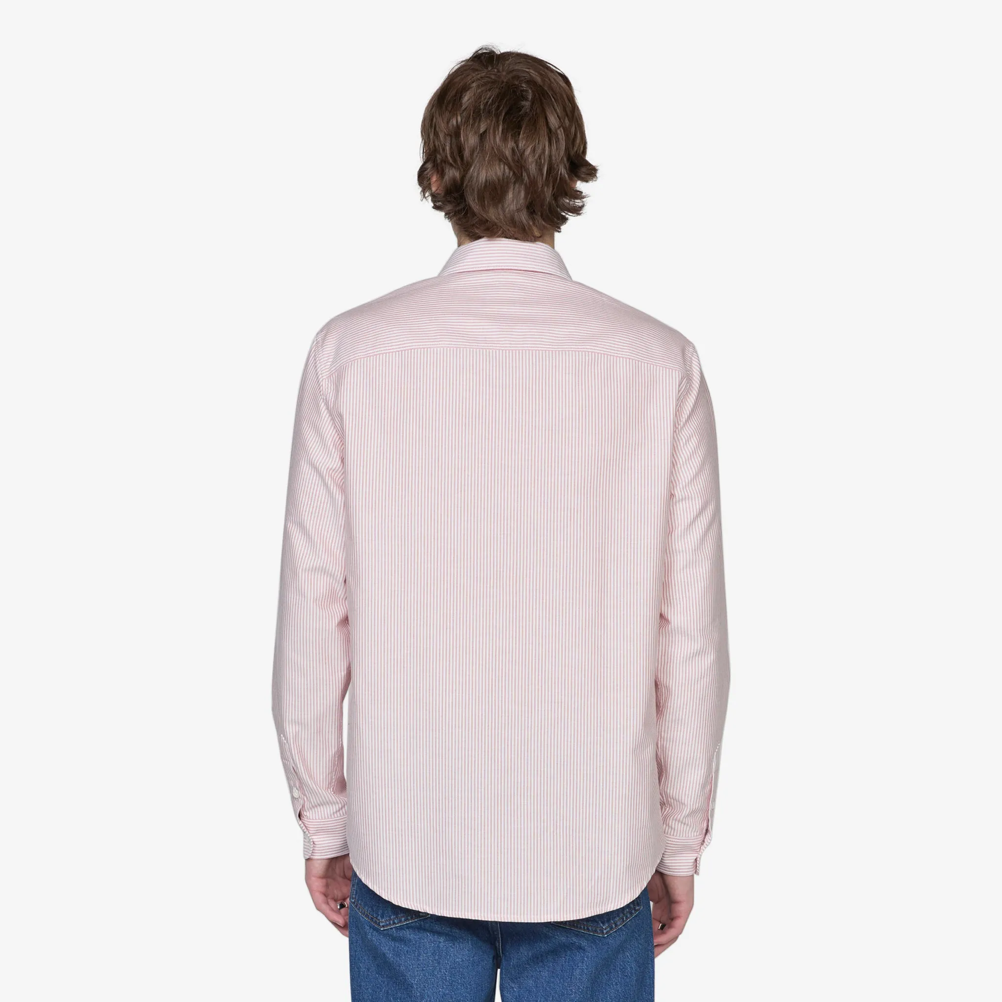 Greg Logo Shirt Red A.P.C. Clothing