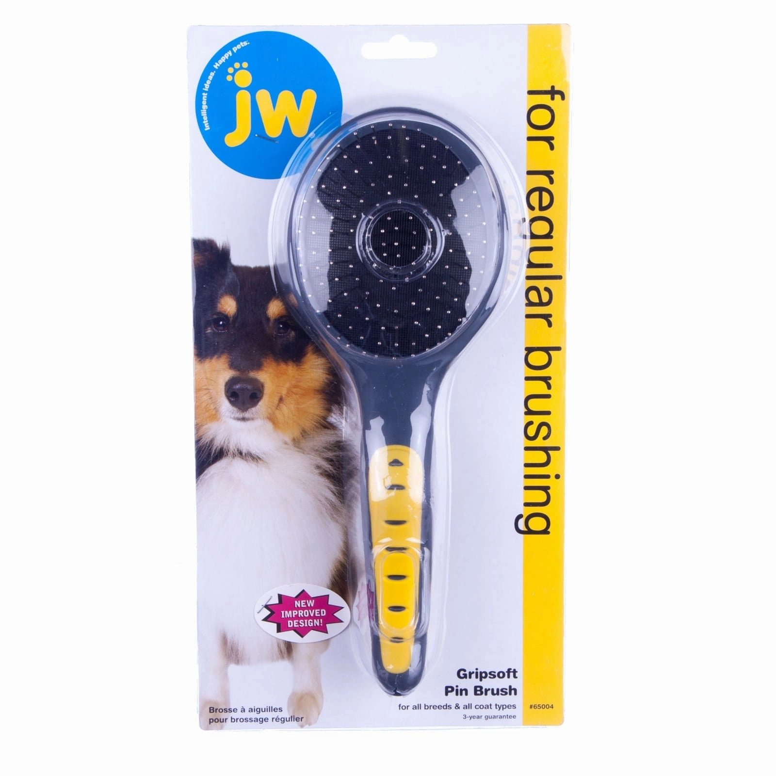 GripSoft Pin Brush, 10"L