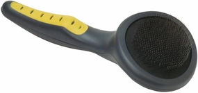 GripSoft Slicker Brush for All Breeds & Coat Types