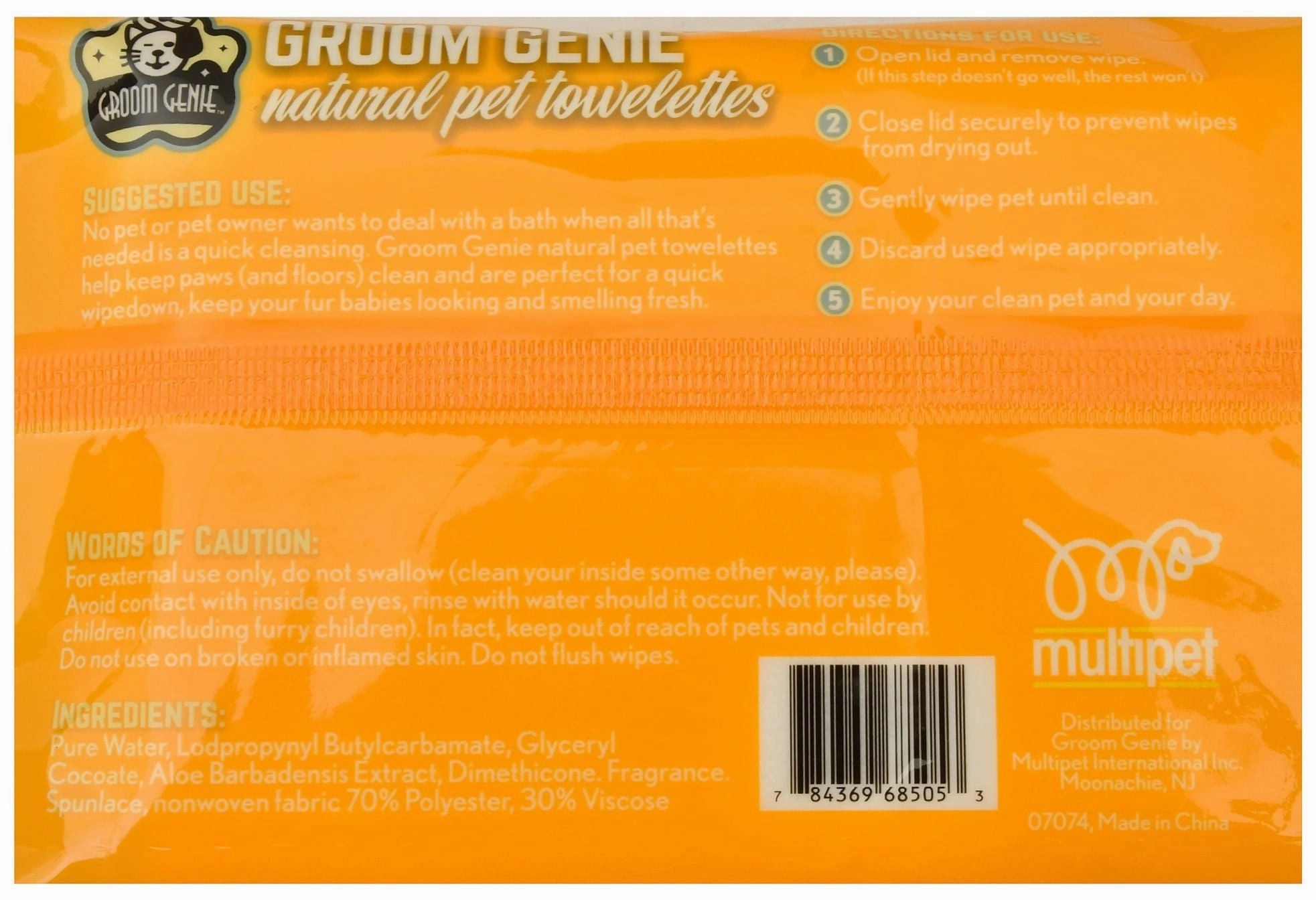 Groom Genie Everyday Clean Pet Wipes
