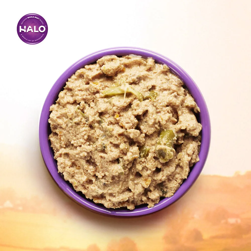 Halo Holistic Grain Free Adult Turkey Stew Canned Cat Food
