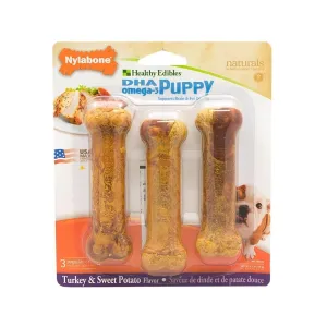 Healthy Edibles Puppy Turkey & Sweet Potato Dog Dental Chews