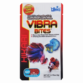 Hikari Vibra Bites Baby For Small Mouthed Fish 0.18 Oz