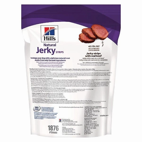 Hill's Natural Jerky Strips with Real Beef Dog Treat