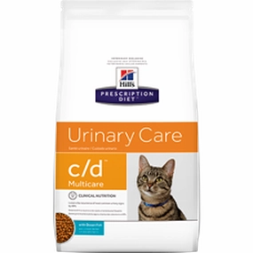 Hill's Prescription Diet c/d Multicare Feline with Ocean Fish 2781 Dry Cat Food