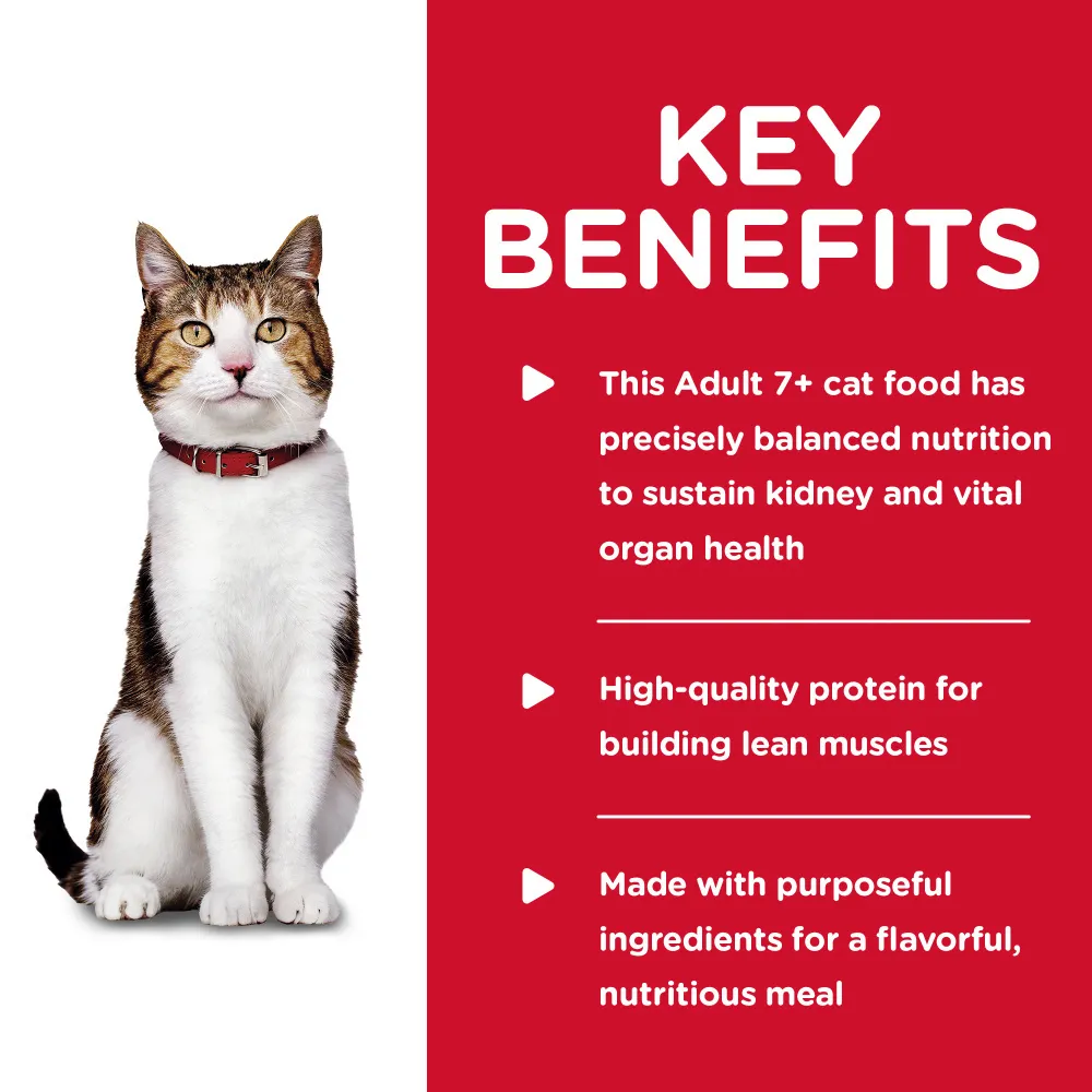 Hill's Science Diet Senior 7  Tender Chicken Canned Cat Food