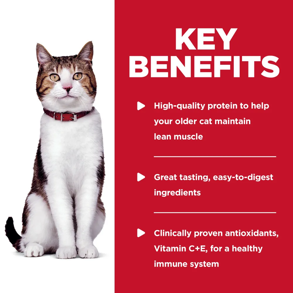 Hill's Science Diet Senior 7  Tender Tuna Dinner Wet Cat Food