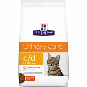 Hills Prescription Diet C/D Urinary Care Chicken Dry Cat Food