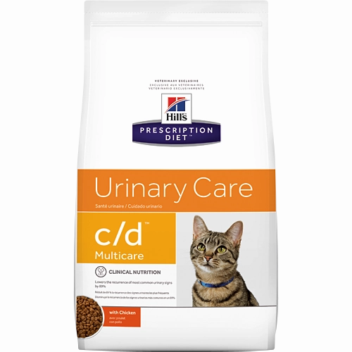 Hills Prescription Diet C/D Urinary Care Chicken Dry Cat Food