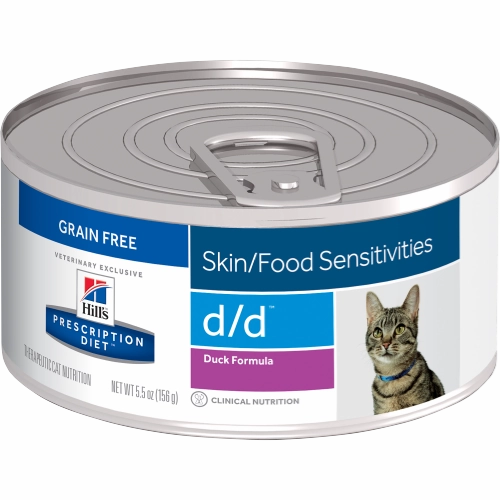 Hills Prescription Diet D/D Duck Wet Cat Food