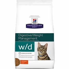 Hills Prescription Diet W/D Chicken Dry Cat Food