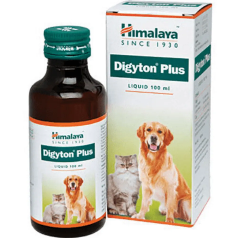 Himalaya Himpyrin Drops, Digyton Plus Syrup and Intas Zipvit Multivitamin Supplement Combo for Dogs and Cats