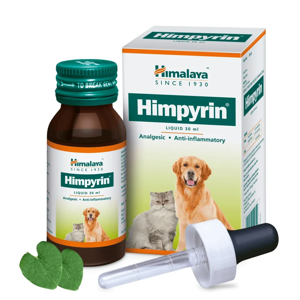 Himalaya Himpyrin Drops, Digyton Plus Syrup and Intas Zipvit Multivitamin Supplement Combo for Dogs and Cats