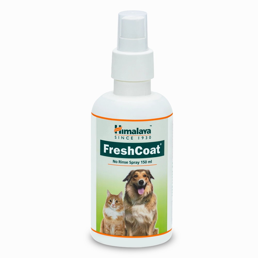Himalaya FreshCoat Spray for Dogs & Cats (Cleanser Deodorant) 150ml