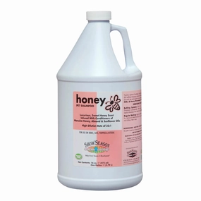 Honey Shampoo for Dogs, Cats, Puppies and Kittens, 1 Gallon