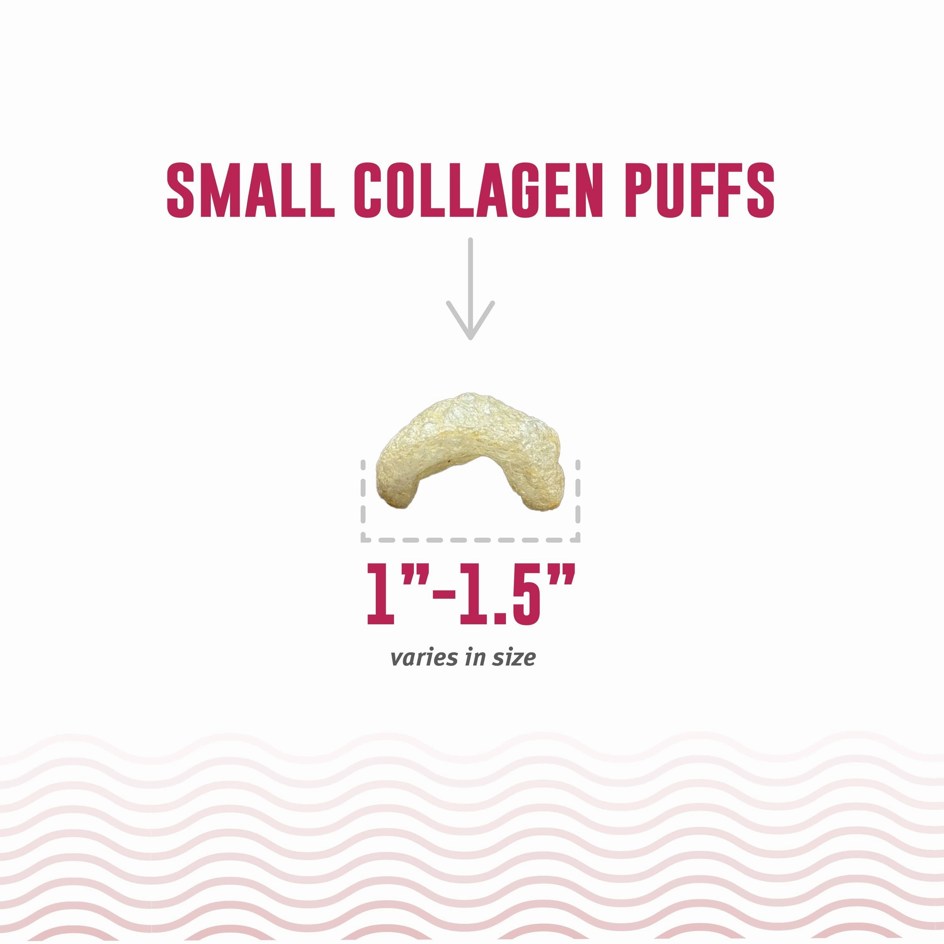 Icelandic  Beef Collagen Puffs with Cod Skin Treats for Small Dogs (SPECIAL ORDER ITEM)