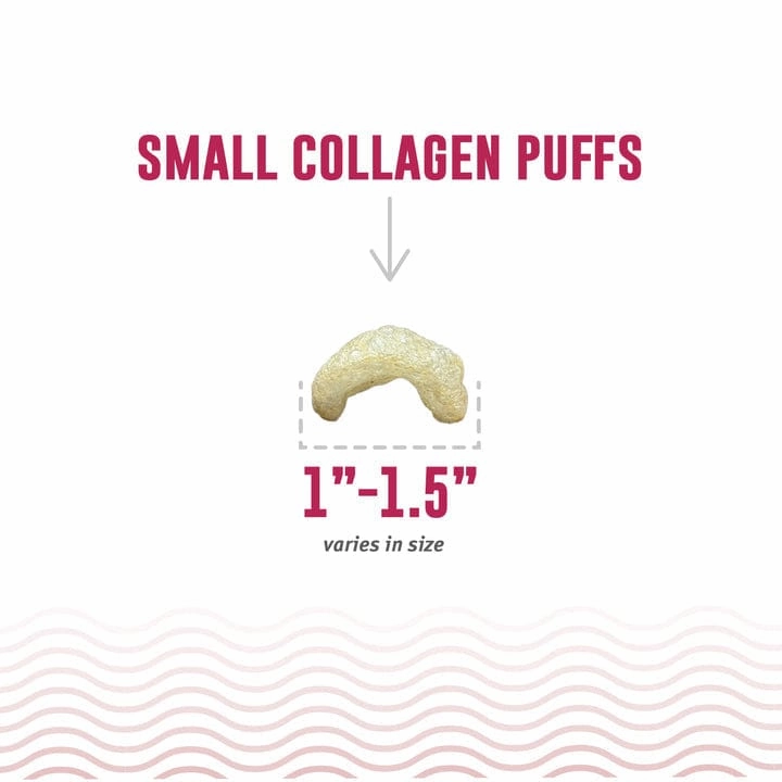 Icelandic  Beef Collagen Puffs with Kelp Treats for Small Dogs (SPECIAL ORDER ITEM)