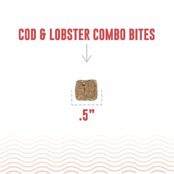 Icelandic  Cod & Lobster Combo Bites Fish Dog Treats (SPECIAL ORDER ITEM)