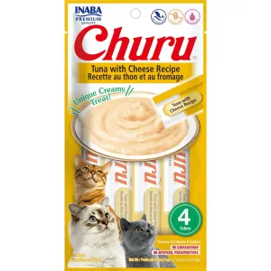 INABA Churu Tuna with Cheese Cat Treats