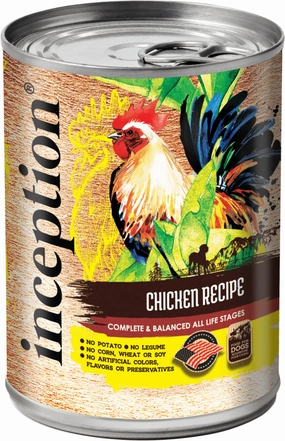 Inception Chicken Recipe Canned Dog Food