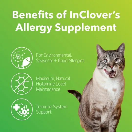 InClover BioResiliant Allergy Powder Supplement for Dogs & Cats