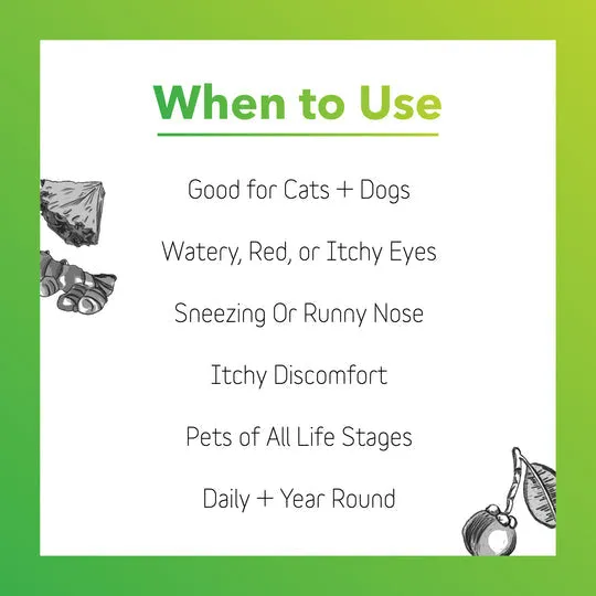 InClover BioResiliant Allergy Powder Supplement for Dogs & Cats