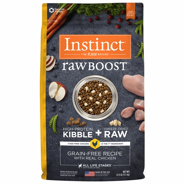 Instinct Raw Boost Real Chicken Recipe Dry Dog Food