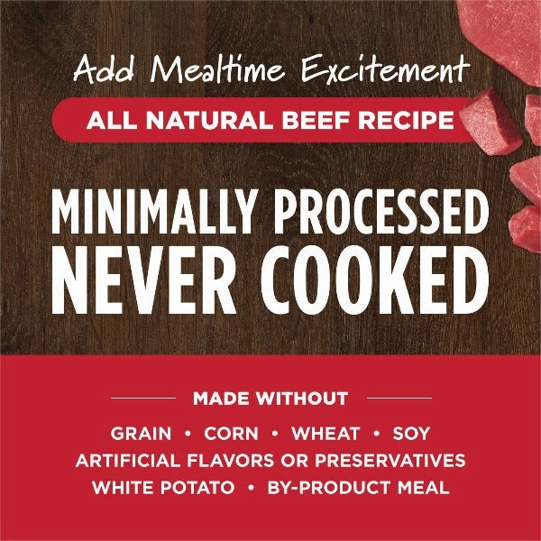 Instinct Raw Boost Shakers Beef Recipe Dog Food Topper