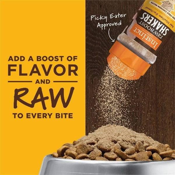 Instinct Raw Boost Shakers Chicken Recipe Dog Food Topper