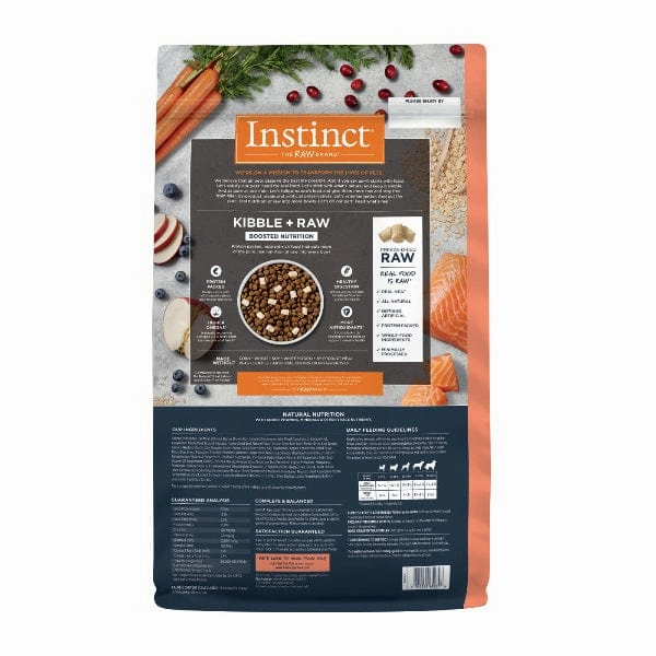 Instinct Raw Boost Whole Grain Real Salmon & Brown Rice Recipe Dry Dog Food, 3.5lb