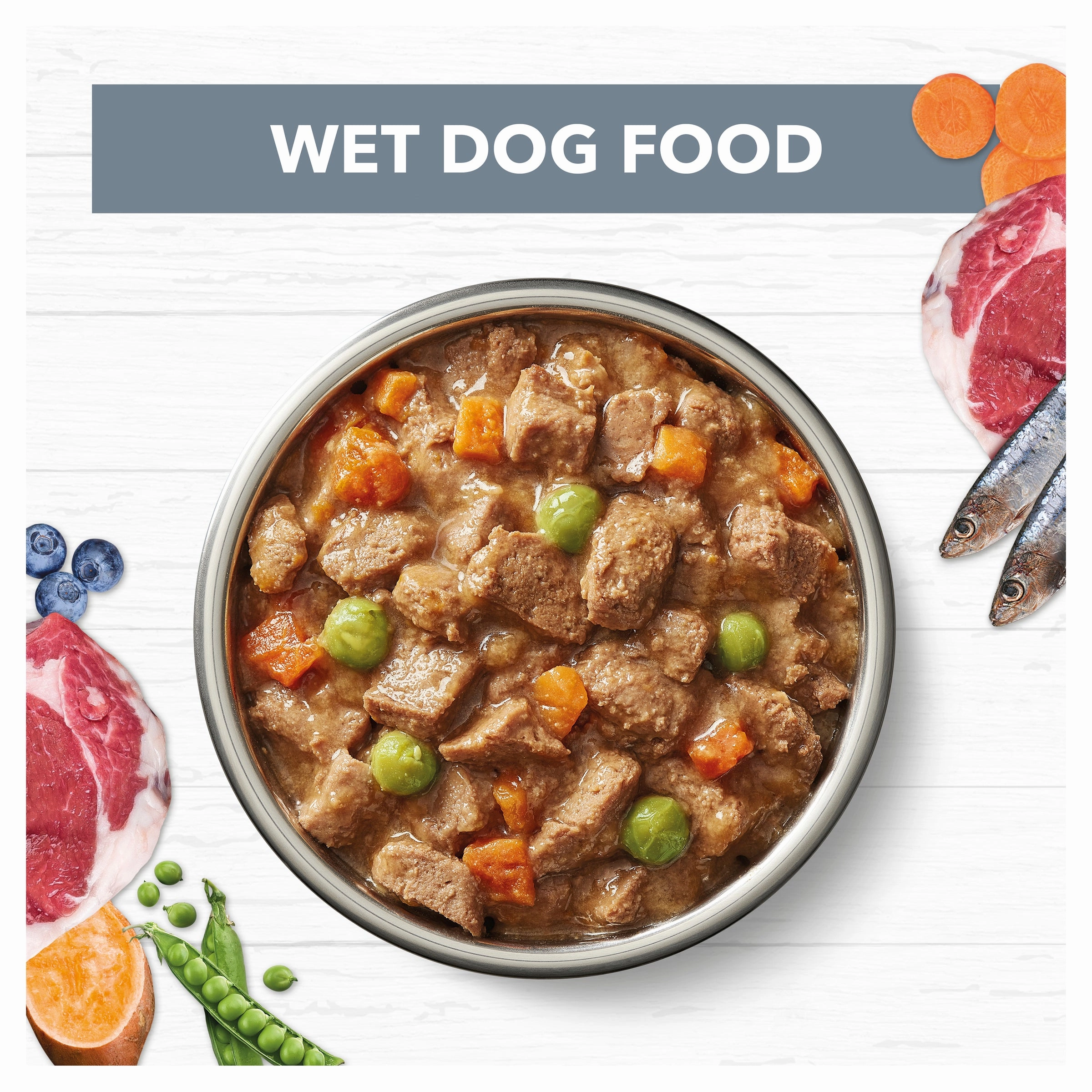 Ivory Coat - Grain Free Adult Wet Dog Food Lamb & Sardine Stew (400g)